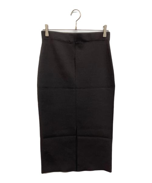 AP STUDIO（エーピーストゥディオ）AP STUDIO (エーピーストゥディオ) ムースニットスカート ブラウン サイズ:38 未使用品の古着・服飾アイテム