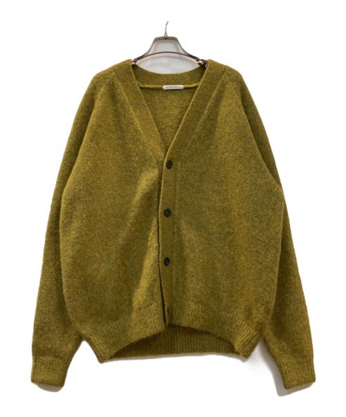 UNITED ARROWS TOKYO（ユナイテッドアローズトウキョウ）UNITED ARROWS TOKYO (ユナイテッドアローズトウキョウ) ニットカーディガン イエロー サイズ:Mの古着・服飾アイテム