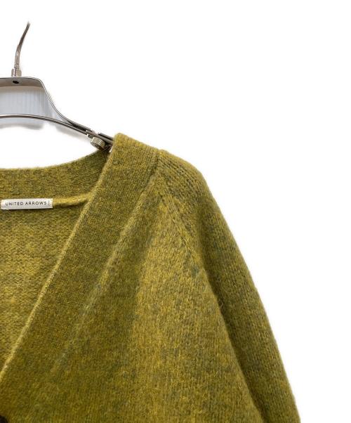 UNITED ARROWS TOKYO（ユナイテッドアローズトウキョウ）UNITED ARROWS TOKYO (ユナイテッドアローズトウキョウ) ニットカーディガン イエロー サイズ:Mの古着・服飾アイテム