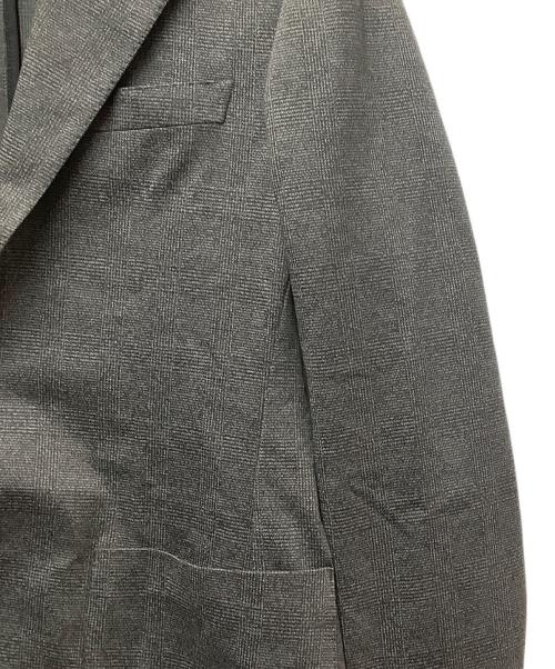 UNITED ARROWS TOKYO（ユナイテッドアローズトウキョウ）UNITED ARROWS TOKYO (ユナイテッドアローズトウキョウ) メランジ グレンプレイド シングル3ボタン テーラードジャケット グレー サイズ:SIZE 46の古着・服飾アイテム