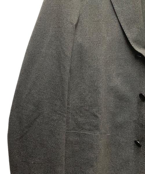UNITED ARROWS TOKYO（ユナイテッドアローズトウキョウ）UNITED ARROWS TOKYO (ユナイテッドアローズトウキョウ) メランジ グレンプレイド シングル3ボタン テーラードジャケット グレー サイズ:SIZE 46の古着・服飾アイテム