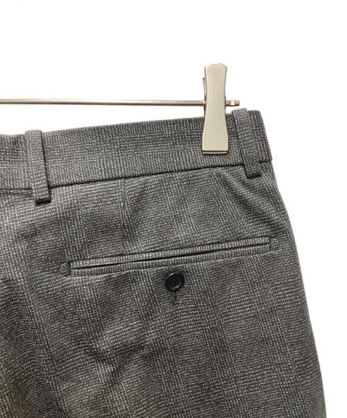 UNITED ARROWS TOKYO（ユナイテッドアローズトウキョウ）UNITED ARROWS TOKYO (ユナイテッドアローズトウキョウ) メランジ グレンプレイド スラックス グレー サイズ:SIZE 44の古着・服飾アイテム