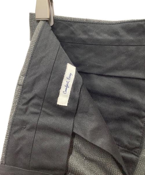 UNITED ARROWS TOKYO（ユナイテッドアローズトウキョウ）UNITED ARROWS TOKYO (ユナイテッドアローズトウキョウ) メランジ グレンプレイド スラックス グレー サイズ:SIZE 44の古着・服飾アイテム