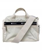 LeSportsacレスポートサック）の古着「DELUXE MINI DUFFEL」｜ホワイト