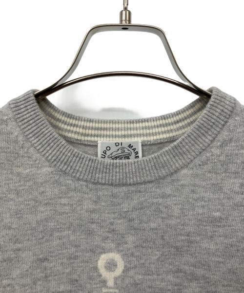 sinacova（シナコバ）sinacova (シナコバ) ウールニット ライトグレー サイズ:Lの古着・服飾アイテム