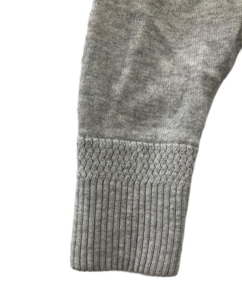 sinacova（シナコバ）sinacova (シナコバ) ウールニット ライトグレー サイズ:Lの古着・服飾アイテム