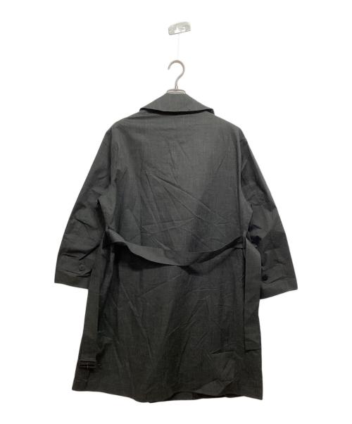 DESCENTE PAUSE（デサントポーズ）DESCENTE PAUSE (デサントポーズ) ウールミックストレンチコート グレー サイズ:Sの古着・服飾アイテム