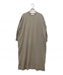 KAGURE（カグレ）の古着「ニットワンピース」｜ベージュ