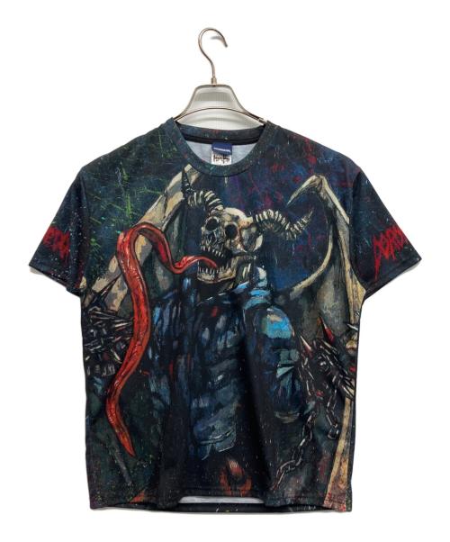 COSPA（コスパ）COSPA (コスパ) 悪魔たちの両面フルグラフィックTシャツ マルチカラー サイズ:Mの古着・服飾アイテム