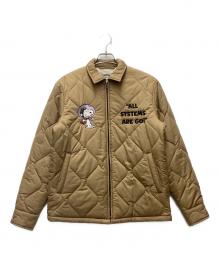 PEANUTS×HOUSTON（ピーナッツ×ヒューストン）の古着「QUILTING VIETNAM JACKET」｜ベージュ