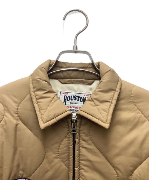 PEANUTS（ピーナッツ）PEANUTS (ピーナッツ) HOUSTON (ヒューストン) QUILTING VIETNAM JACKET ベージュ サイズ:Mの古着・服飾アイテム