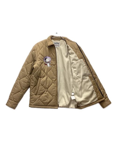 PEANUTS（ピーナッツ）PEANUTS (ピーナッツ) HOUSTON (ヒューストン) QUILTING VIETNAM JACKET ベージュ サイズ:Mの古着・服飾アイテム