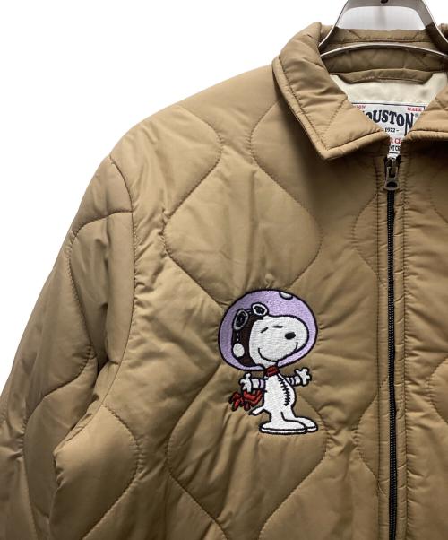 PEANUTS（ピーナッツ）PEANUTS (ピーナッツ) HOUSTON (ヒューストン) QUILTING VIETNAM JACKET ベージュ サイズ:Mの古着・服飾アイテム