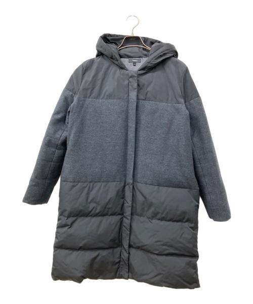 theory（セオリー）theory (セオリー) NURVE COMBO PUFFER ダウンコート ブラック サイズ:XLの古着・服飾アイテム