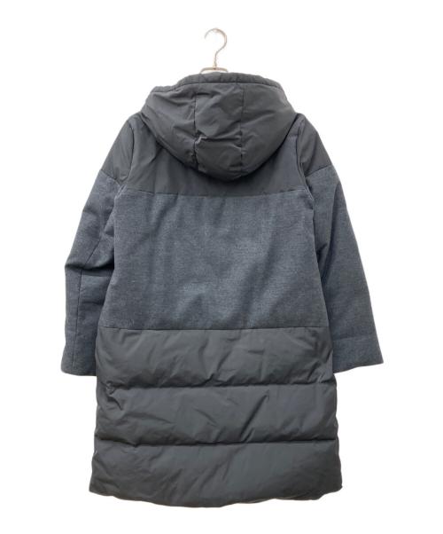 theory（セオリー）theory (セオリー) NURVE COMBO PUFFER ダウンコート ブラック サイズ:XLの古着・服飾アイテム