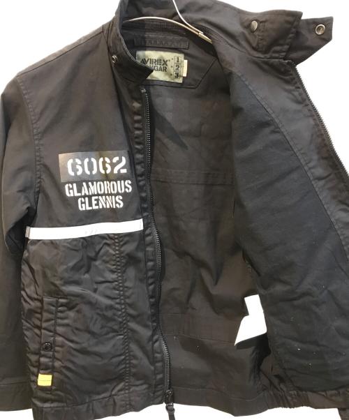 AVIREX（アヴィレックス）AVIREX (アヴィレックス) ミリタリージャケット　6102178 ブラック サイズ:Ｍの古着・服飾アイテム