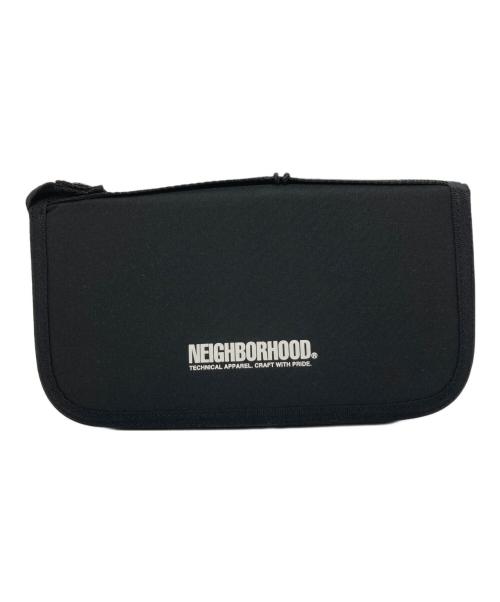 NEIGHBORHOOD（ネイバーフッド）NEIGHBORHOOD (ネイバーフッド) PASSPORT CASE ブラックの古着・服飾アイテム