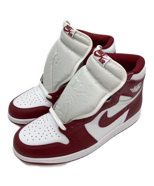 NIKE（ナイキ）NIKE (ナイキ) ハイカットスニーカー ホワイト×レッド サイズ:29.5 未使用品の古着・服飾アイテム