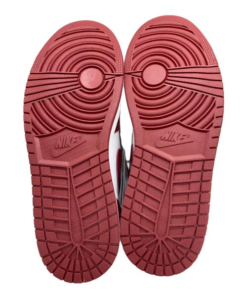 NIKE（ナイキ）NIKE (ナイキ) ハイカットスニーカー ホワイト×レッド サイズ:29.5 未使用品の古着・服飾アイテム