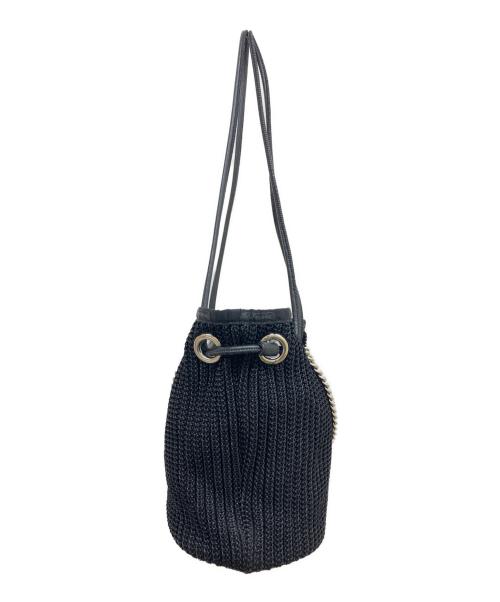 LeSportsac（レスポートサック）LeSportsac (レスポートサック) チェーン付クロシェバケット ブラックの古着・服飾アイテム