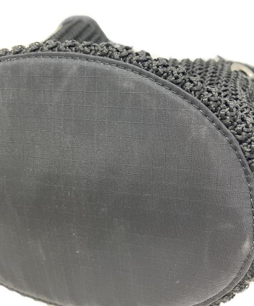 LeSportsac（レスポートサック）LeSportsac (レスポートサック) チェーン付クロシェバケット ブラックの古着・服飾アイテム