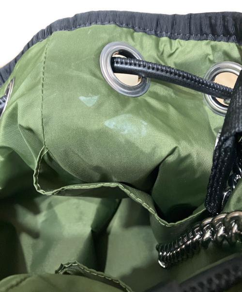 LeSportsac（レスポートサック）LeSportsac (レスポートサック) チェーン付クロシェバケット ブラックの古着・服飾アイテム