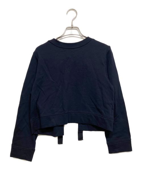 BLUE LABEL CRESTBRIDGE（ブルーレーベルクレストブリッジ）BLUE LABEL CRESTBRIDGE (ブルーレーベルクレストブリッジ) 3wayワンピース ネイビー×ブラウン サイズ:38の古着・服飾アイテム