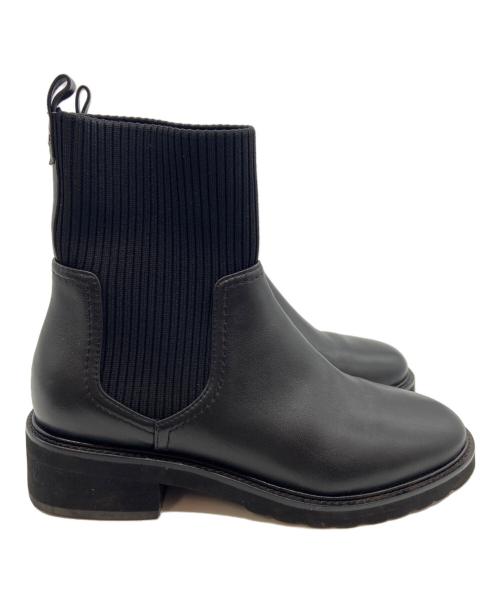 MACKINTOSH LONDON（マッキントッシュ ロンドン）MACKINTOSH LONDON (マッキントッシュ ロンドン) ソックスブーツ ブラック サイズ:22.5ｃｍの古着・服飾アイテム