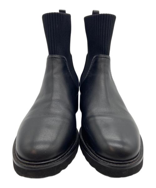MACKINTOSH LONDON（マッキントッシュ ロンドン）MACKINTOSH LONDON (マッキントッシュ ロンドン) ソックスブーツ ブラック サイズ:22.5ｃｍの古着・服飾アイテム