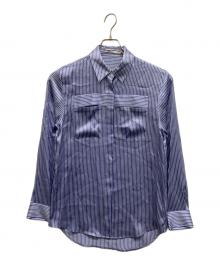 ALEXANDER WANG（アレキサンダー・ワン）の古着「シルクシャツ」｜ブルー