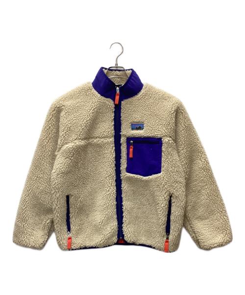 Patagonia（パタゴニア）Patagonia (パタゴニア) ウィメンズ・クラシック・レトロX・ジャケット アイボリー サイズ:Mの古着・服飾アイテム