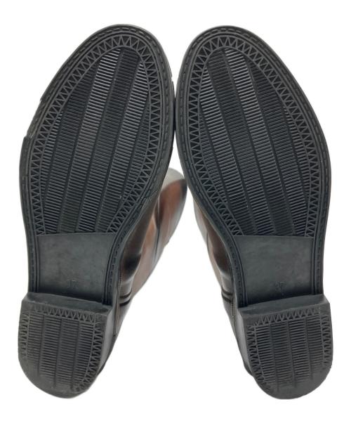 BURBERRY（バーバリー）BURBERRY (バーバリー) ロングレインブーツ ブラウン サイズ:SIZE 37の古着・服飾アイテム