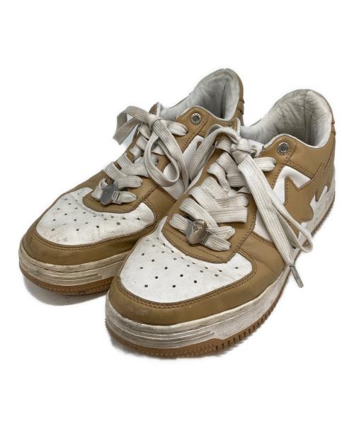BAPESTA（ベイプスタ）BAPESTA (ベイプスタ) ローカットスニーカー ブラウン サイズ:26の古着・服飾アイテム