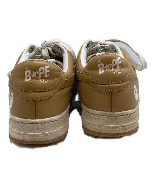 BAPESTA（ベイプスタ）BAPESTA (ベイプスタ) ローカットスニーカー ブラウン サイズ:26の古着・服飾アイテム
