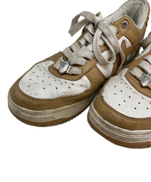 BAPESTA（ベイプスタ）BAPESTA (ベイプスタ) ローカットスニーカー ブラウン サイズ:26の古着・服飾アイテム