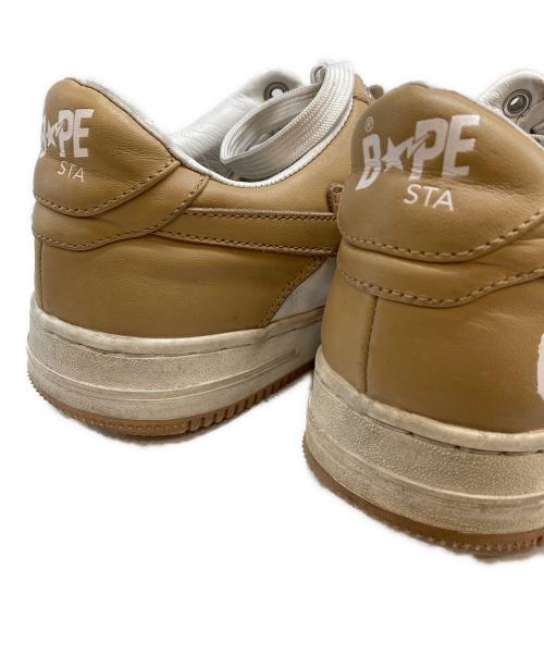BAPESTA（ベイプスタ）BAPESTA (ベイプスタ) ローカットスニーカー ブラウン サイズ:26の古着・服飾アイテム