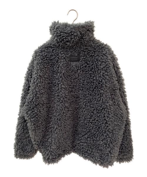 Acne studios（アクネ ストゥディオス）Acne studios (アクネ ストゥディオス) フェイクファーボンバージャケット グレー サイズ:XXSの古着・服飾アイテム