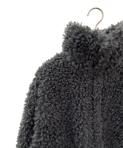 Acne studios（アクネ ストゥディオス）Acne studios (アクネ ストゥディオス) フェイクファーボンバージャケット グレー サイズ:XXSの古着・服飾アイテム