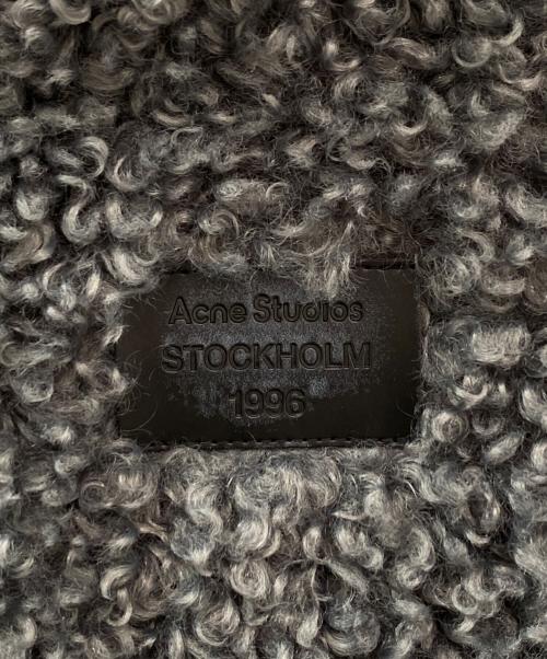 Acne studios（アクネ ストゥディオス）Acne studios (アクネ ストゥディオス) フェイクファーボンバージャケット グレー サイズ:XXSの古着・服飾アイテム