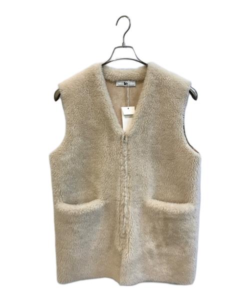 LE（エルイー）Le (エルイー) フェイファーベスト アイボリー サイズ:Free 未使用品の古着・服飾アイテム