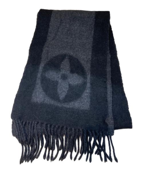 LOUIS VUITTON（ルイ ヴィトン）LOUIS VUITTON (ルイ ヴィトン) エシャルプ カーディフ マフラー　401486の古着・服飾アイテム