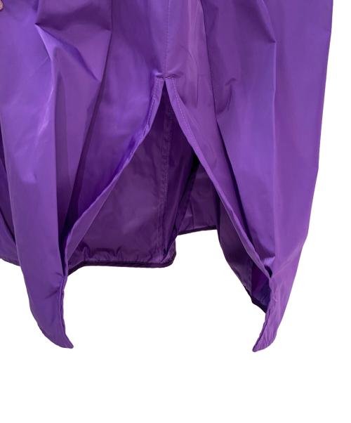 ENFOLD（エンフォルド）ENFOLD (エンフォルド) PEサテン タックバルーンスカート パープル サイズ:38の古着・服飾アイテム