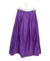 ENFOLD (エンフォルド) PEサテン タックバルーンスカート パープル サイズ:38：19000円