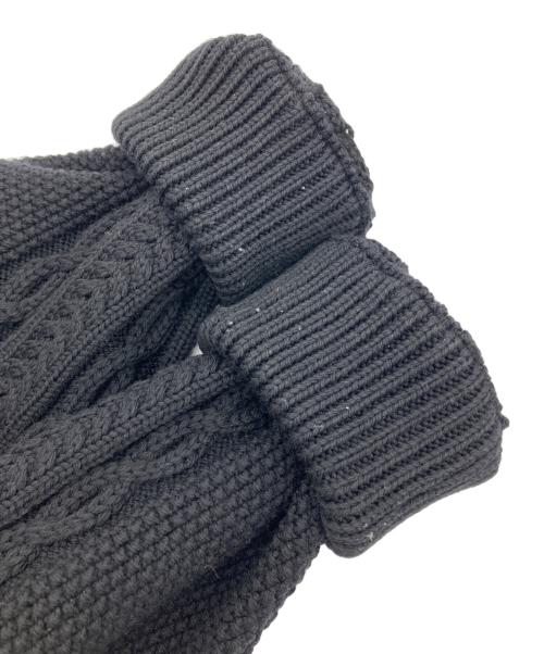 COOTIE PRODUCTIONS（クーティープロダクツ）COOTIE PRODUCTIONS (クーティープロダクツ) Fishermans Crewneck Sweater ブラック サイズ:Mの古着・服飾アイテム