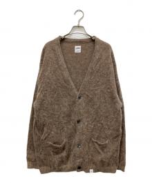 BEDWIN &THE HEARTBREAKERS（ベドウィンアンドザ ハートブレイカーズ）の古着「L/S MOHAIR CARDIGAN」｜ブラウン