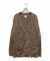 BEDWIN &THE HEARTBREAKERS（ベドウィンアンドザ ハートブレイカーズ）の古着「L/S MOHAIR CARDIGAN」｜ブラウン