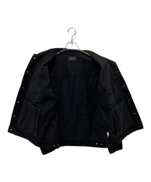 ROTTWEILER（ロットワイラー）ROTTWEILER (ロットワイラー) R9 DENIM JACKET ブラック サイズ:Mの古着・服飾アイテム