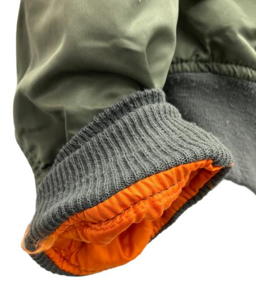 ALPHA（アルファ）ALPHA (アルファ) MA-1ジャケット オリーブ サイズ:Lの古着・服飾アイテム