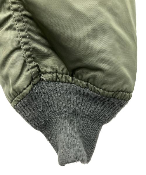 ALPHA（アルファ）ALPHA (アルファ) MA-1ジャケット オリーブ サイズ:Lの古着・服飾アイテム