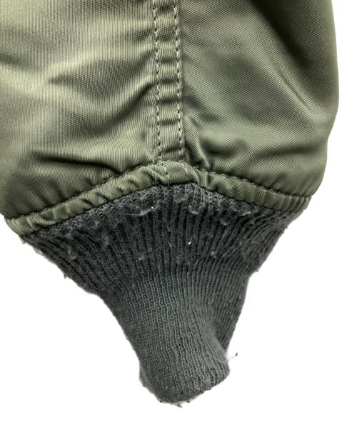 ALPHA（アルファ）ALPHA (アルファ) MA-1ジャケット オリーブ サイズ:Lの古着・服飾アイテム